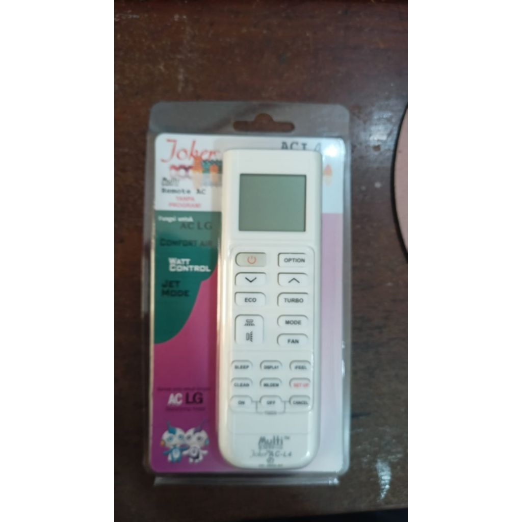 Remote AC Multi AC L4 LG Joker Remote AC multi Joker Remote AC universal Joker Remote AC Joker multi