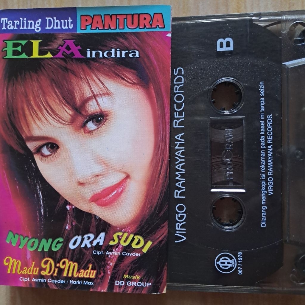 Kaset Dangdut Ella Indira Album Nyong Ora Sudi