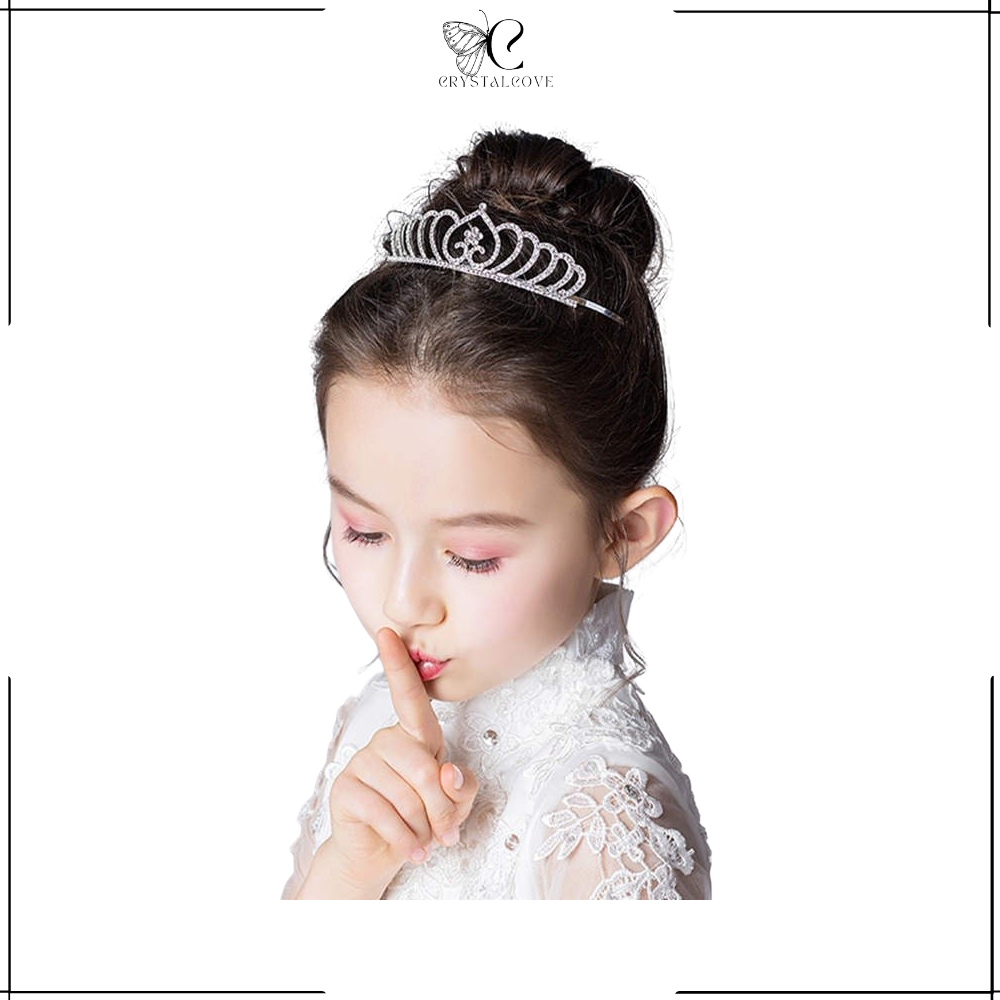 CC - BANDO MAHKOTA PERMATA HIJAB WISUDA PENGANTIN GAYA KOREA