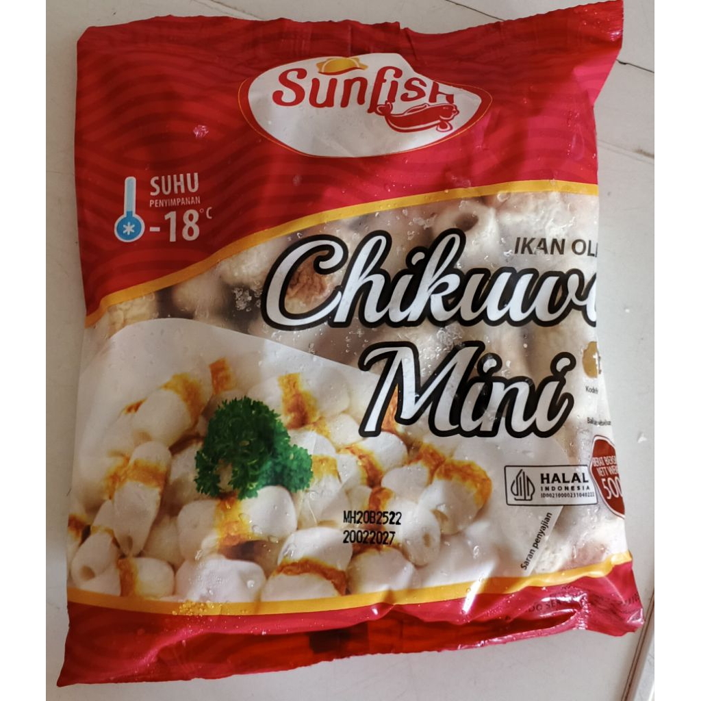 

Sunfish Chikuwa Mini 500gr