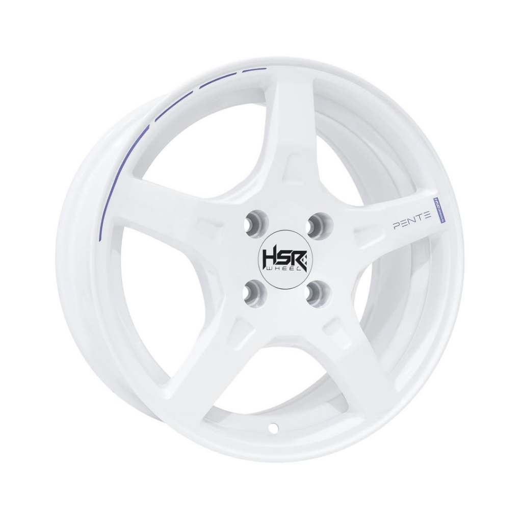 Velg Mobil honda Brio, Jazz, livina, xenia HSR PENTE Ring15 Lubang 4 Putih