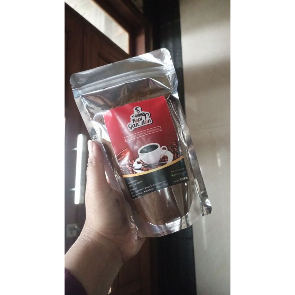 

kopi LIBERIKA WONOSALAM 200gr. 100% bubuK kopi murni.