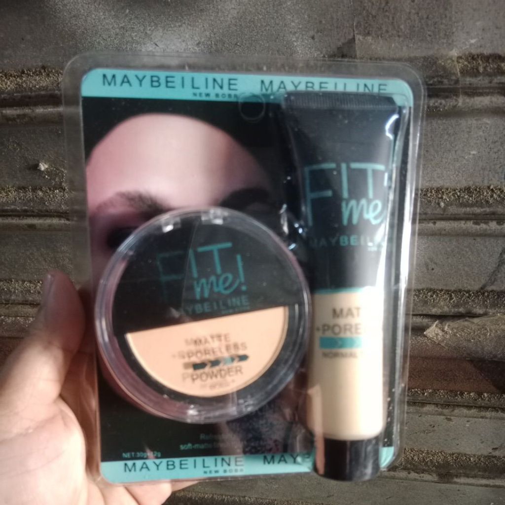 PAKET FIT ME BEDAK + FOUNDATION