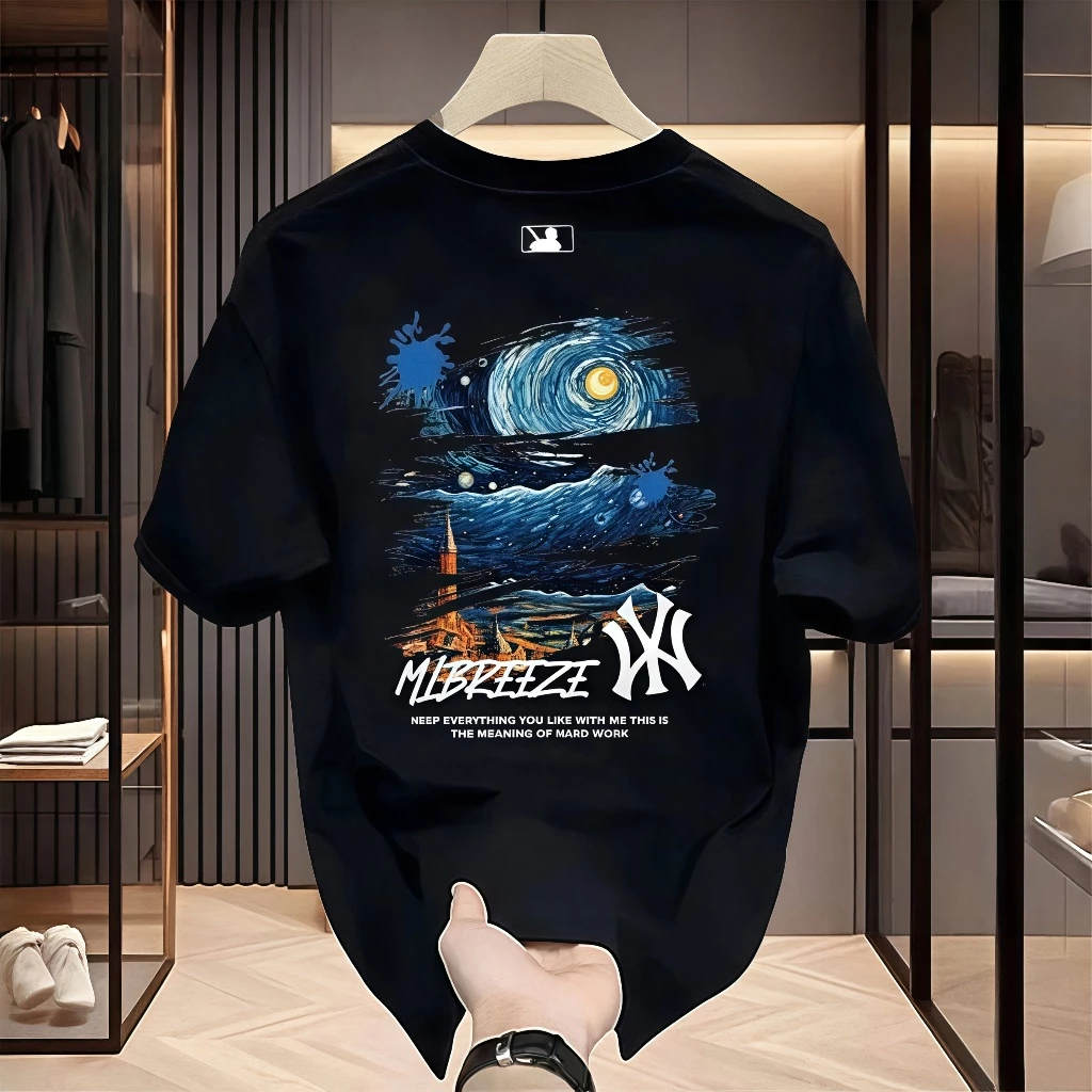 【COD 】T shirt Healer Black Tees Kaos Pria baju distro kaos cowok pria official store original hitam 