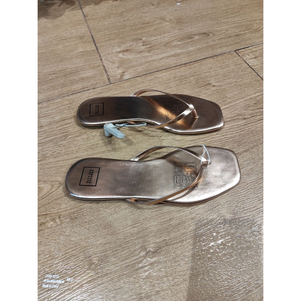 PROMO Sandal jepit montego shoreline rosegold by payless
