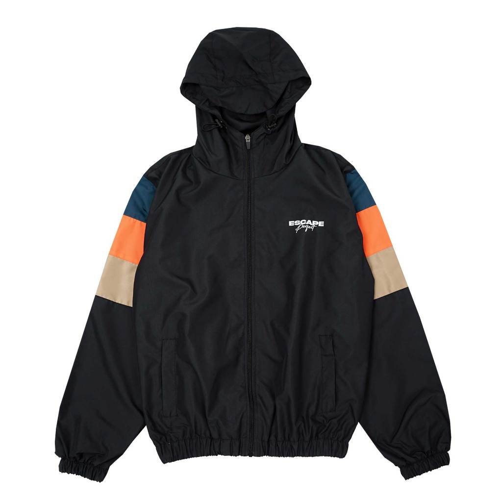 Escaperfect Jacket kanji - Black Jaket Pria