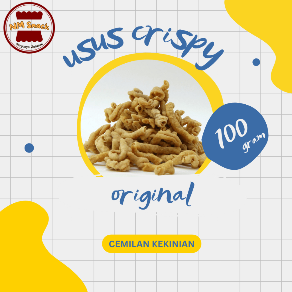 

Usus Crispy Original 100 gram