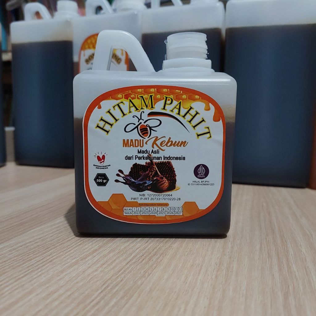 

Madu Hitam Pahit 500 Gram Dijamin Asli_dijamin murni