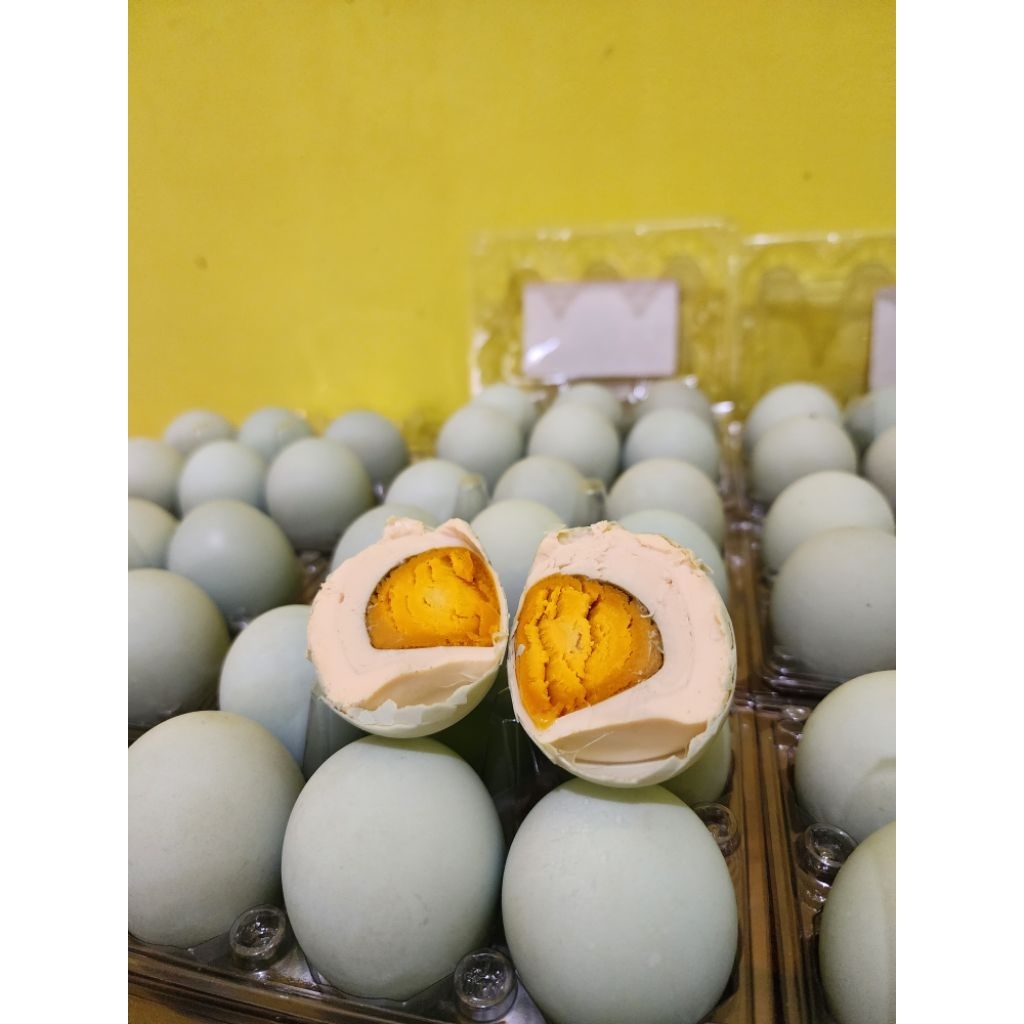 

Telur Asin Omega Masir dan Gurih Isi 3 Butir [Tradisional Homemade]