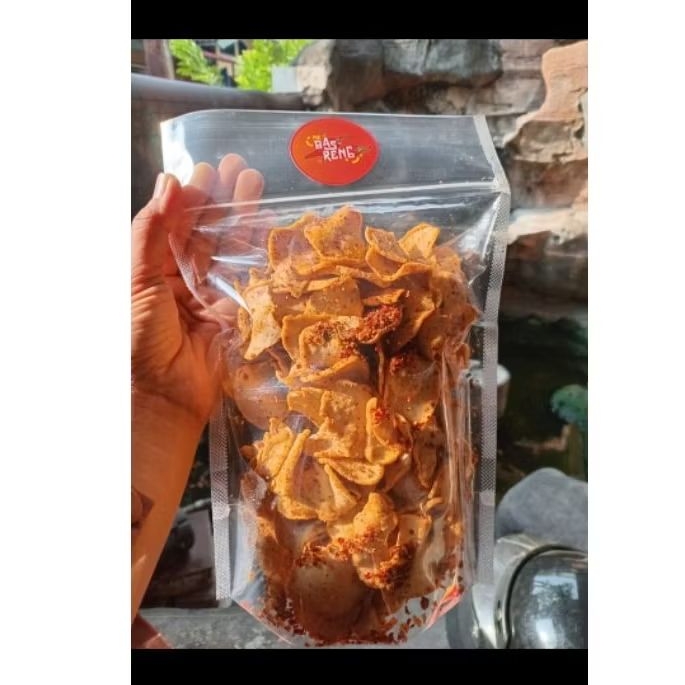 

basreng pedas daun jeruk