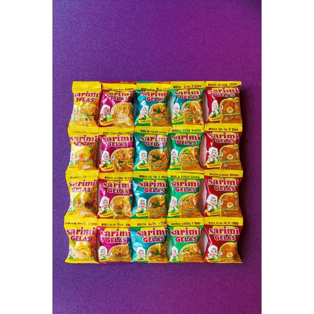 

(isi 10pcs) Mie sarimi gelas kemasan 10gr
