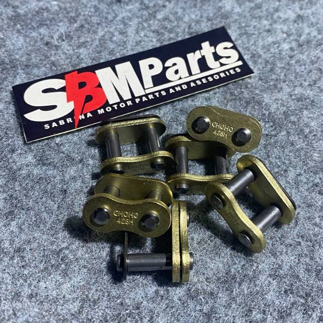 SAMBUNGAN RANTAI CHOCO BUKAN SSS 428H SB GOLD