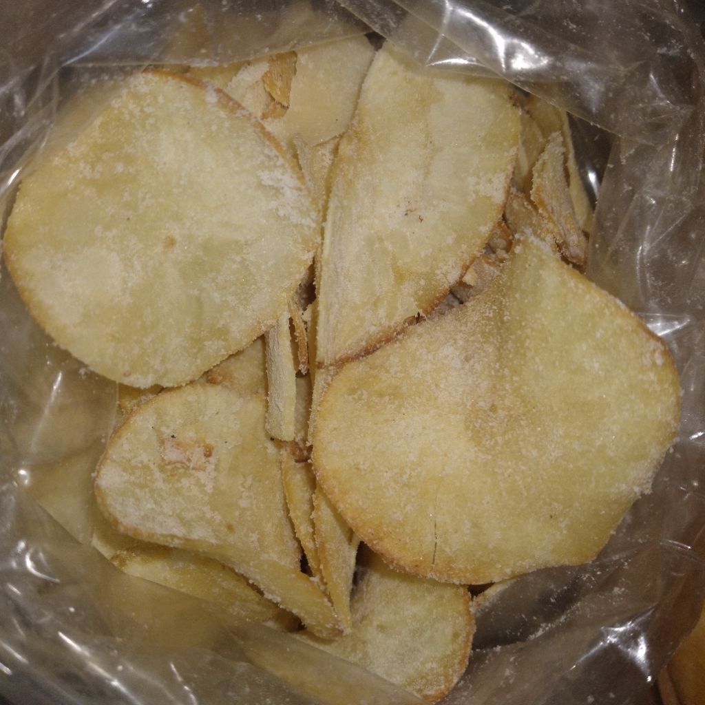 

Cemilan Murah Keripik Singkong Enak Banyak Bumbu Ukuran 250 gram