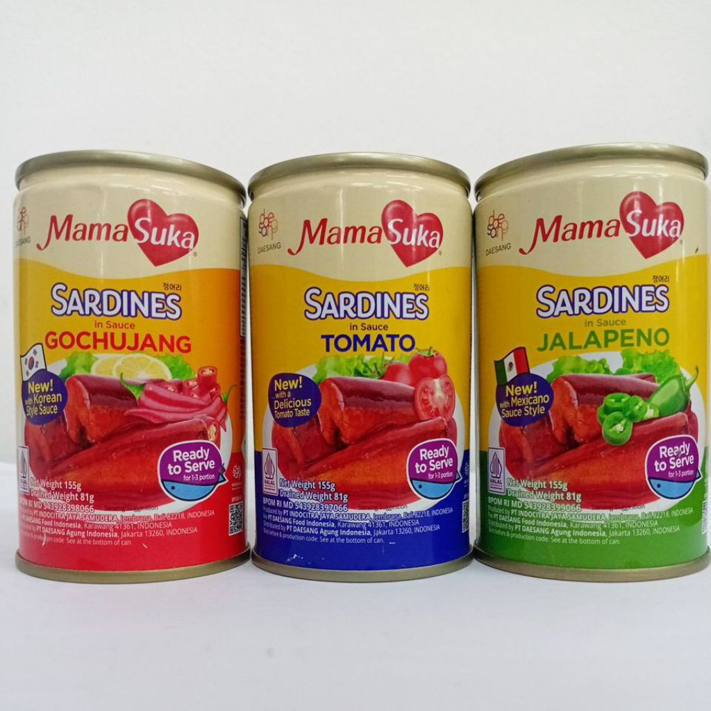 

MAMA SUKA - IKAN SARDEN 155g