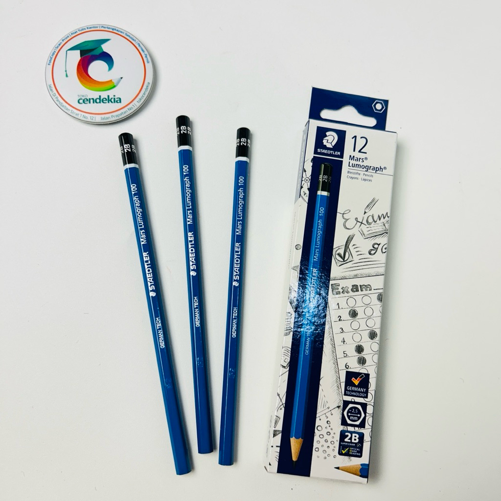 

Pensil 2B STAEDTLER untuk Ujian Exam Grade