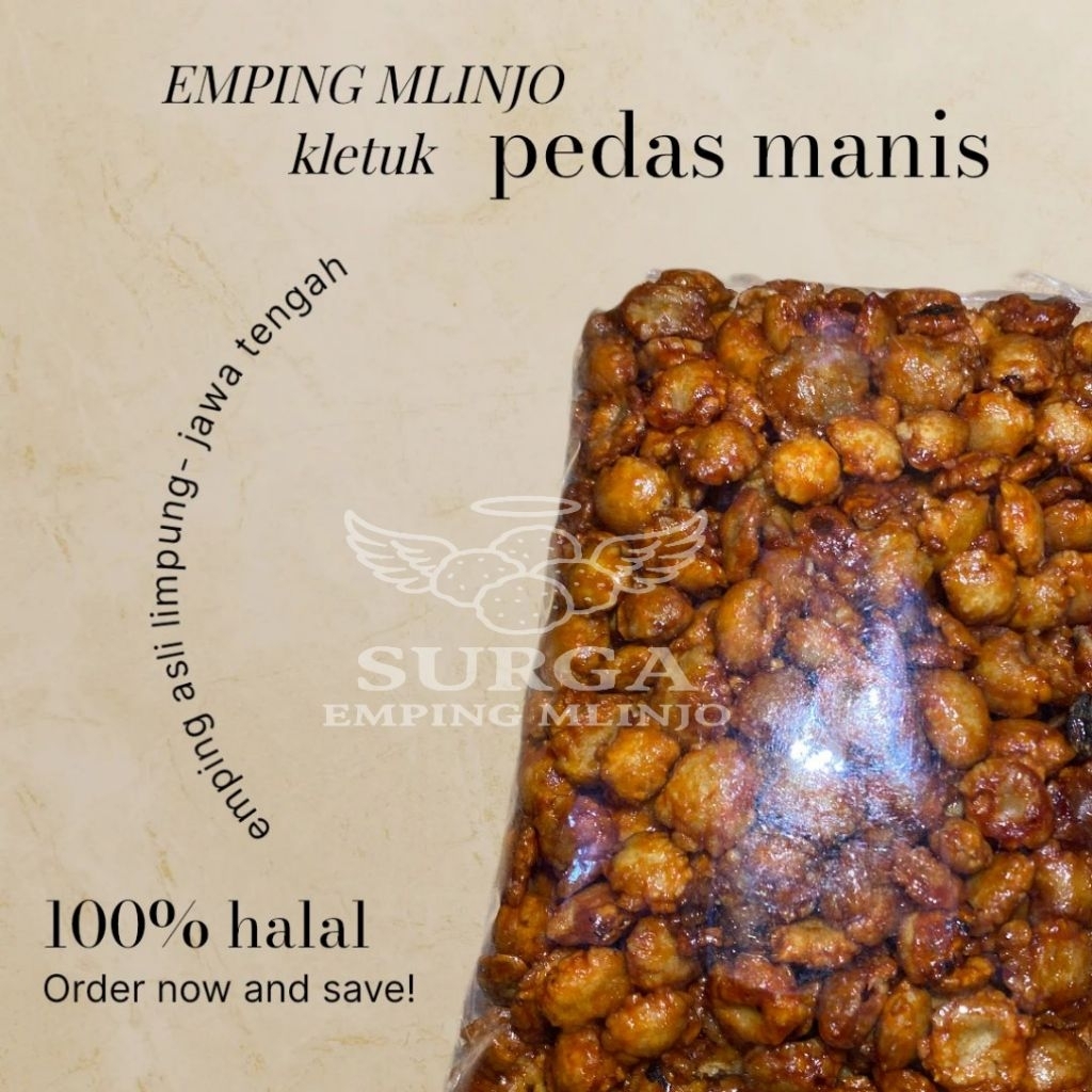 

Emping kletuk pedasmanis/500g