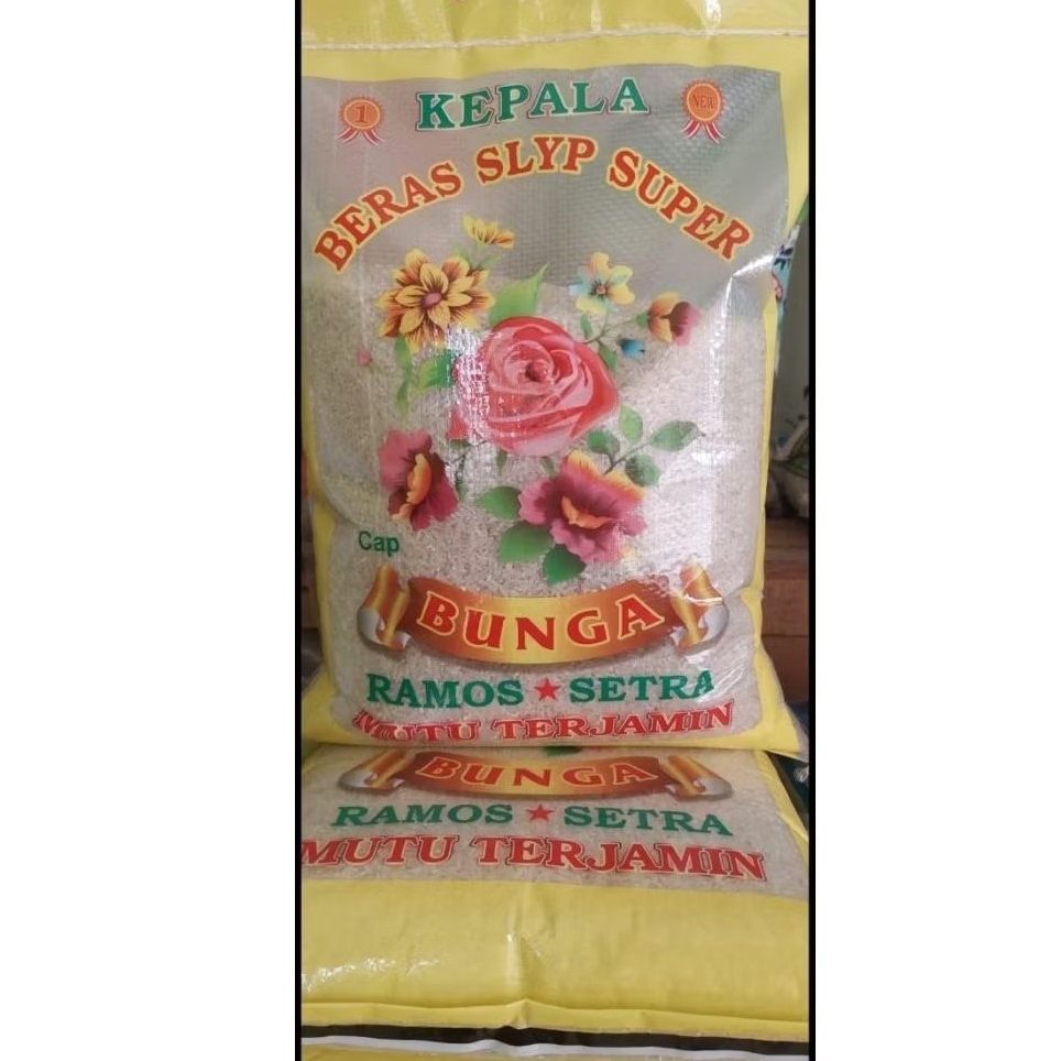 

beras bunga ramos setra 5kg murah / beras promo / beras karawang 5 kg, 10 kg
