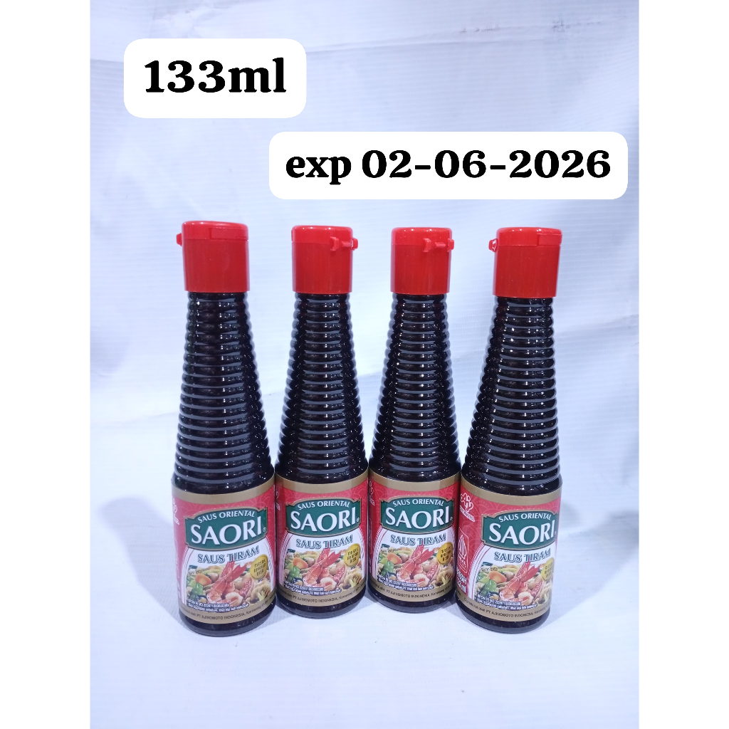

Saori Saus Tiram 133ml Saos Tiram Oriental Oyster Sauce Halal