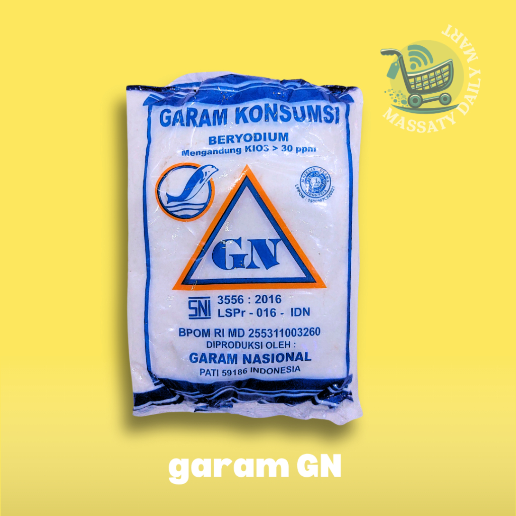 

GARAM HALUS GN GARAM MEJA 200gram (TANPA MINIMAL ORDER)