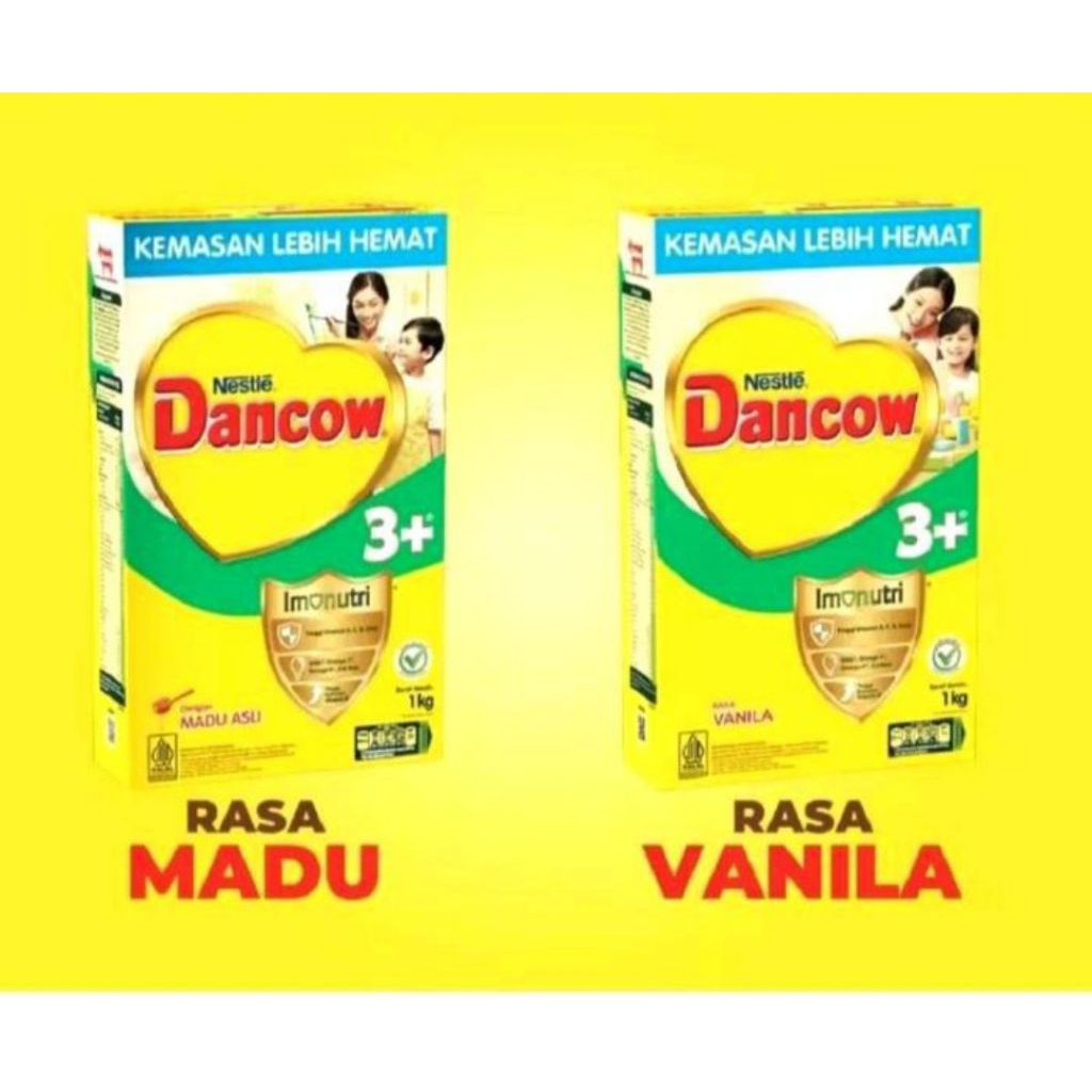 

Dancow 3+ Vanilla dan Madu 1kg NESTLE