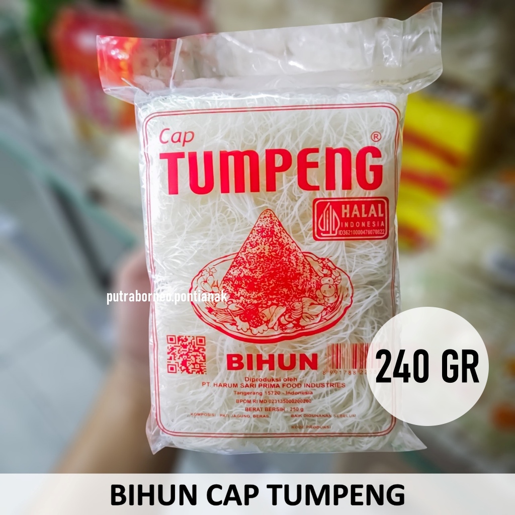 

Bihun Tumpeng 240gr / Bihun Beras / Bihun Jagung / Rice Vermicelli Murah Murmer