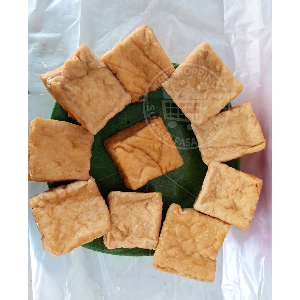 

Tahu kulit/ tahu coklat kotak