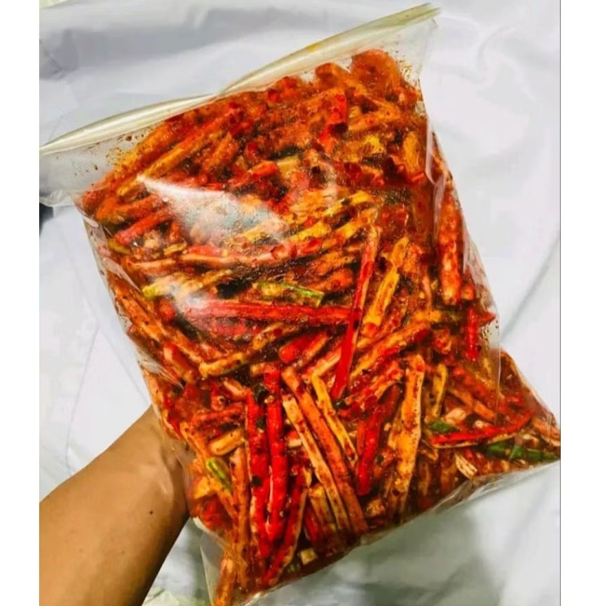 

Seblak beton/kerupuk jaat as pedas daun jeruk kemasan 250 gram