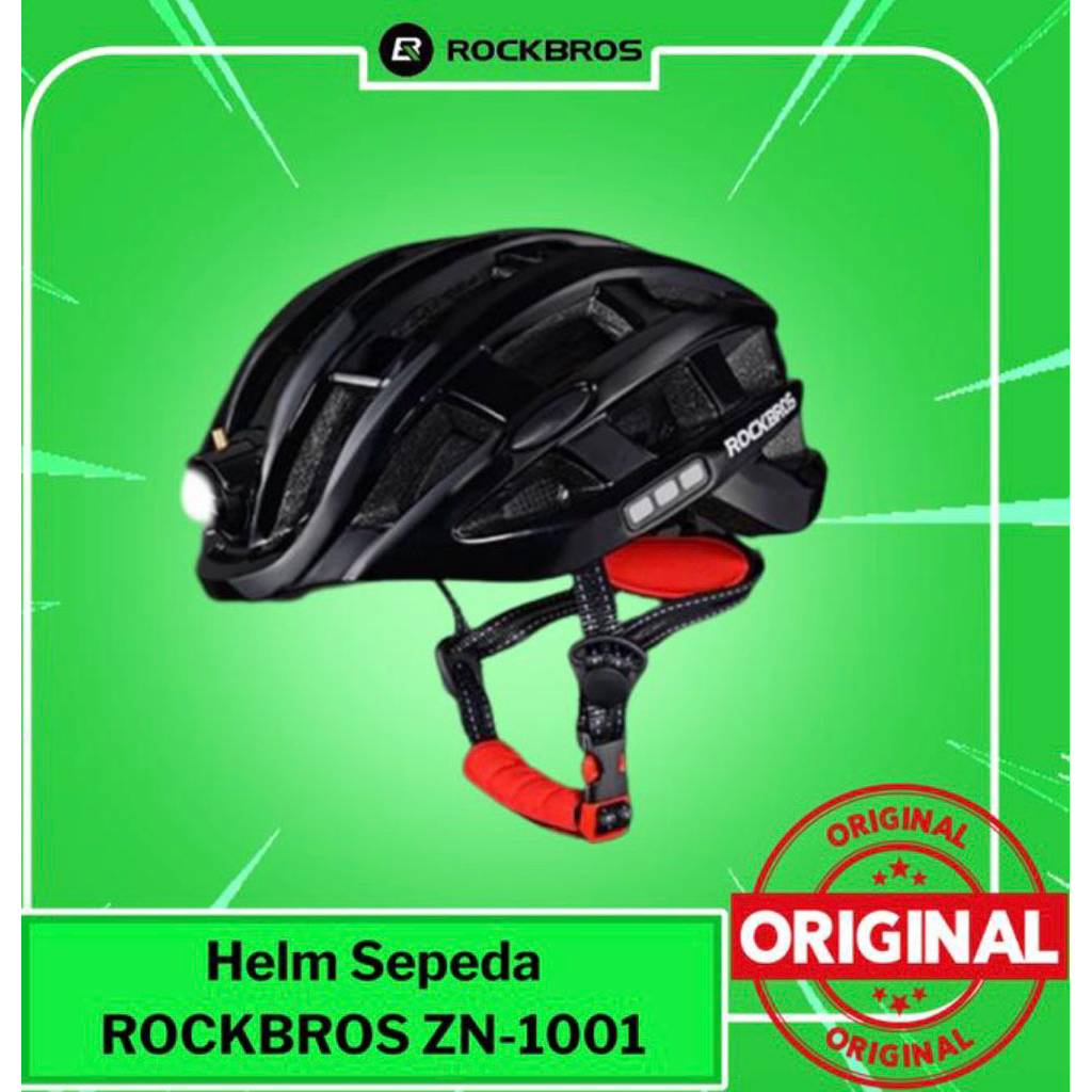 rockbros helm sepeda light helmet