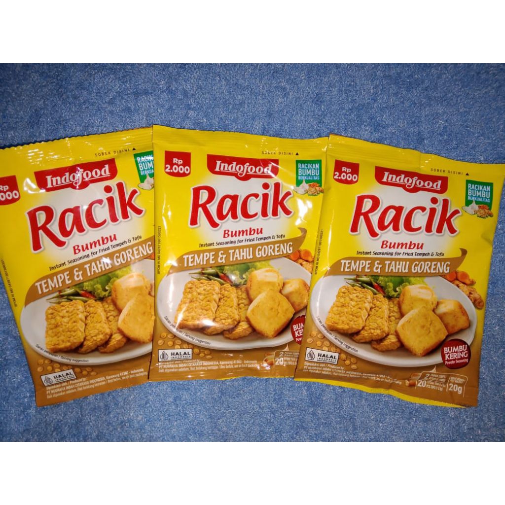 

Bumbu Racik Tahu dan Tempe Goreng Indofood