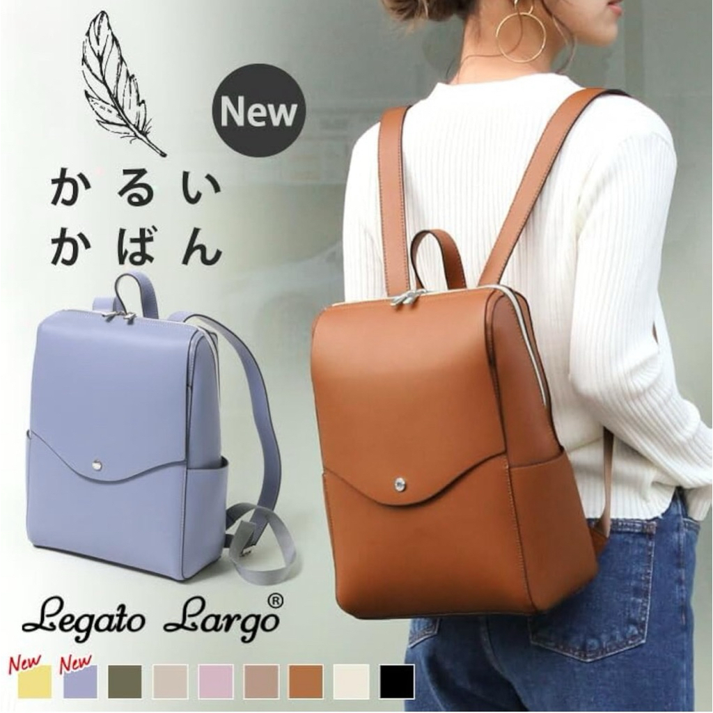 Legato Largo LG-P0114Z Women's Backpack Karuikaban Karu Bag