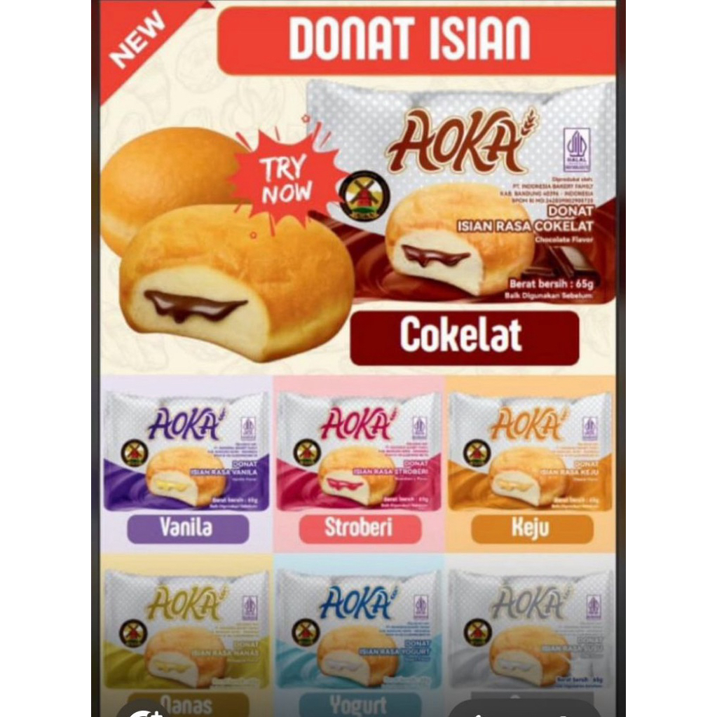 

aoka donat 65 gr