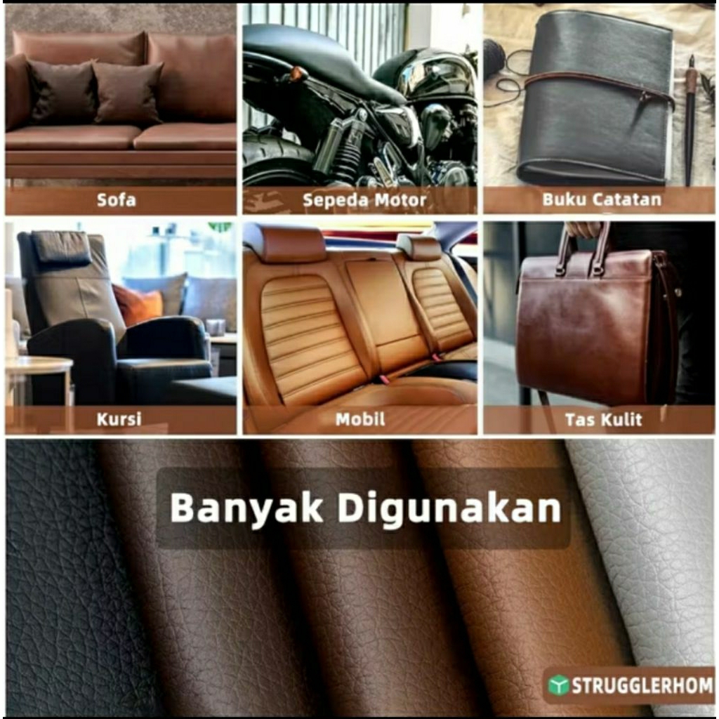 Stiker Kulit Jok Motor Jok Mobil || Stiker kulit Perbaikan Stiker kulit Reparasi Sofa Furniture