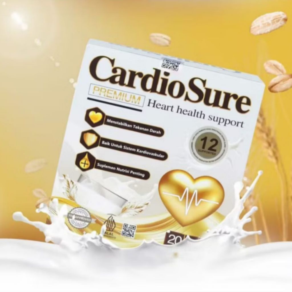 

Cardiosure Asli Original Susu Kesehatan Jantung Dan Hipertens
