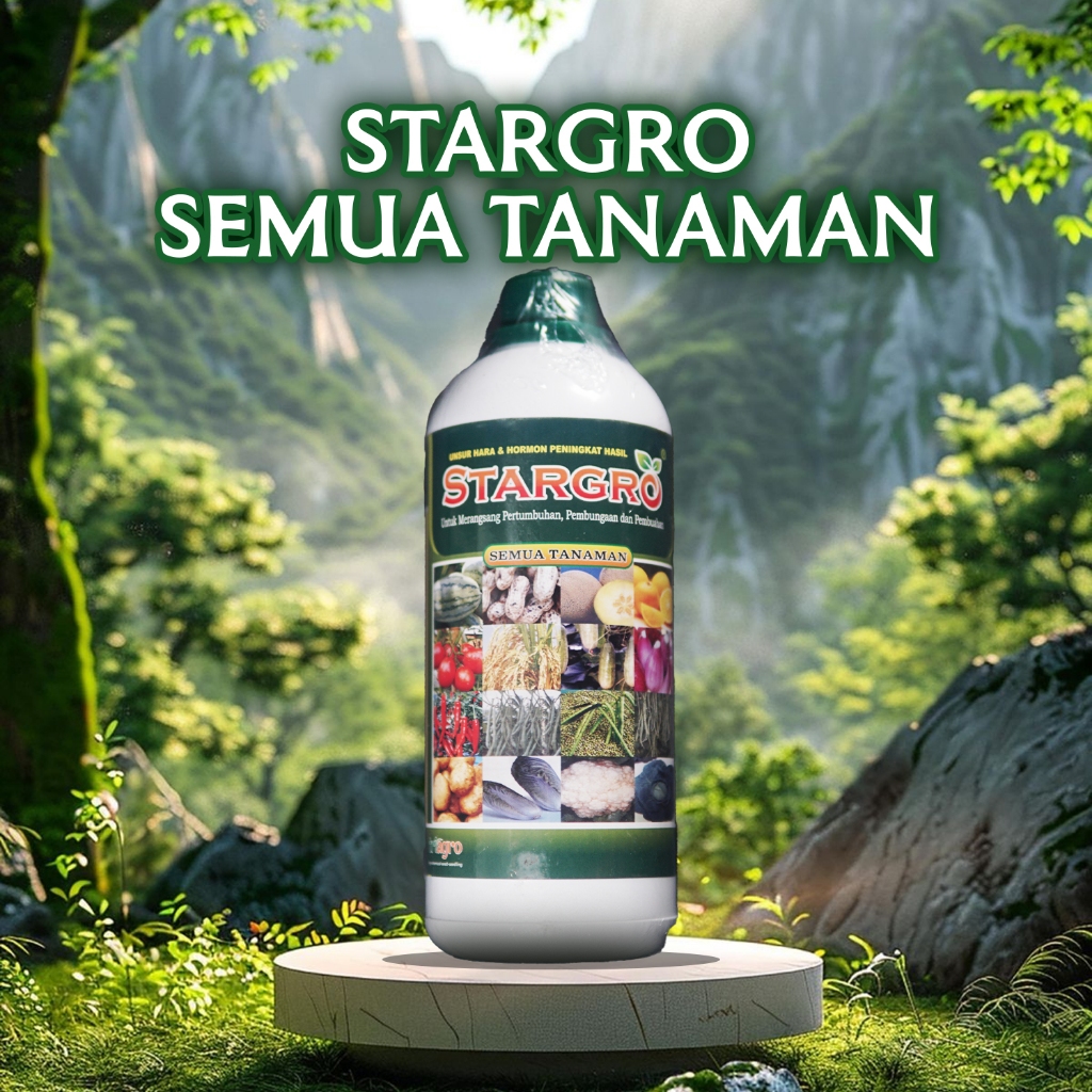 Stargro – Pupuk Cair Organik ZPT | Nutrisi Lengkap Tanaman