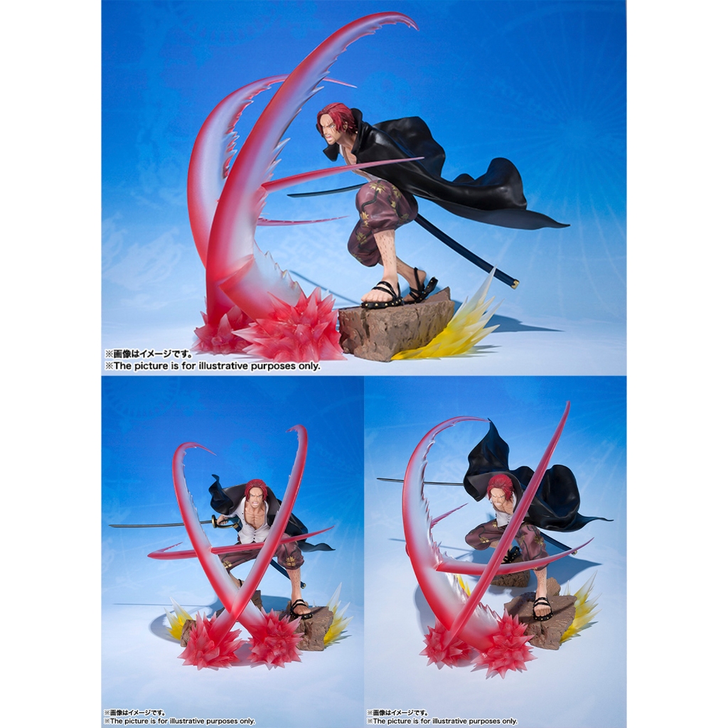 Figuarts ZERO FZO Red Haired Shanks Conqueror's Haki (BIB JAPVER) RARE ITEM - One Piece Figure Origi