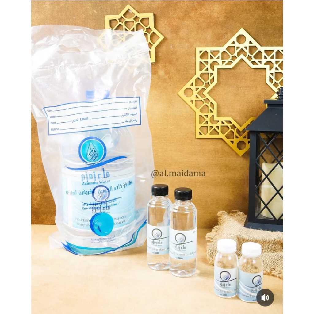 

Air Zam-Zam [ORI] Kemasan 5 ltr