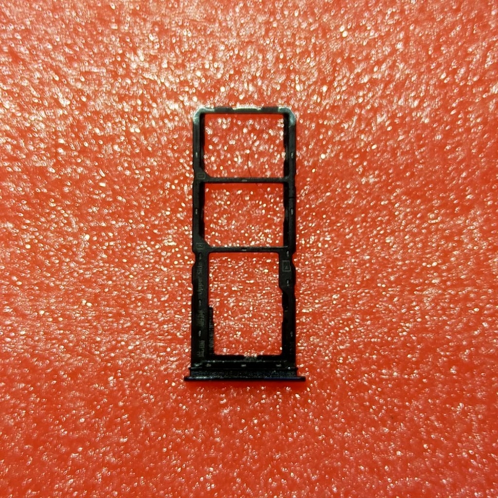 Simtray/Slot Kartu SIM Vivo Y12 Biru Original Copotan