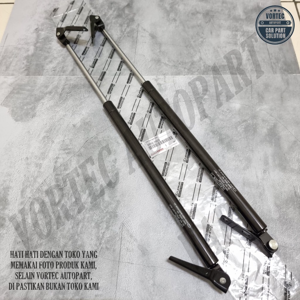 Shock Bagasi Hidrolik Pintu Belakang Kijang 7K Kijang Kapsul Krista LGX SGX Efi P/N 68950-38020