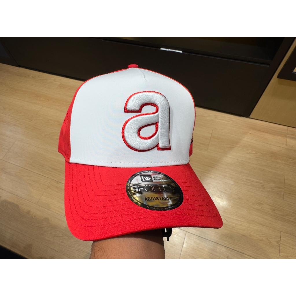 Topi New Era 9Forty A-Frame Aprilia Embroidery Red Cap