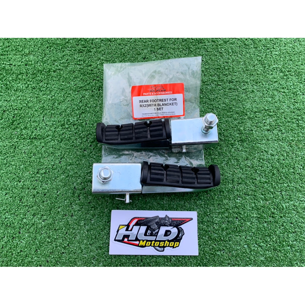 Karet Pijakan FootStep Belakang. Ijakan Step BLK Yamaha RXZ Mille RXZ Catalyzer. RZR Import Malaysia