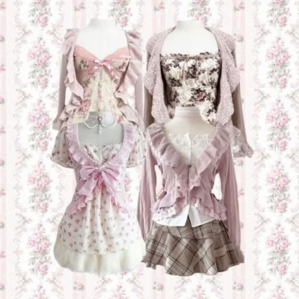 Dress Kawaii Lolita Liz Lisa Axes Femme Tralala Body Line Angelic Pretty Acdc Rag