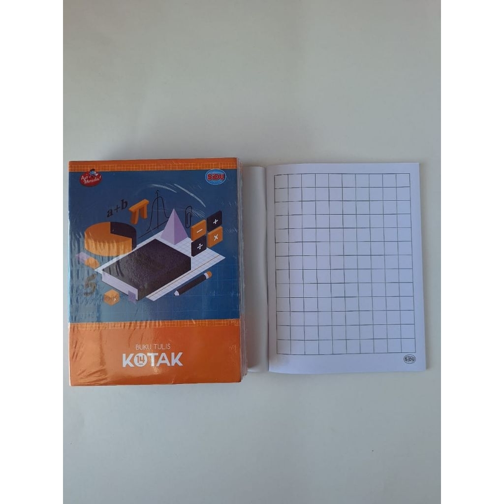 

Buku Tulis Kotak Besar 14 mm (1PCS) 38 lembar