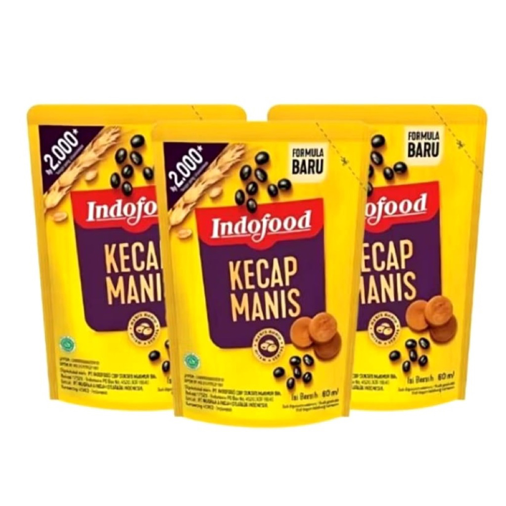 

Kecap Manis Indofood 77gr (1Karton isi 72pcs)