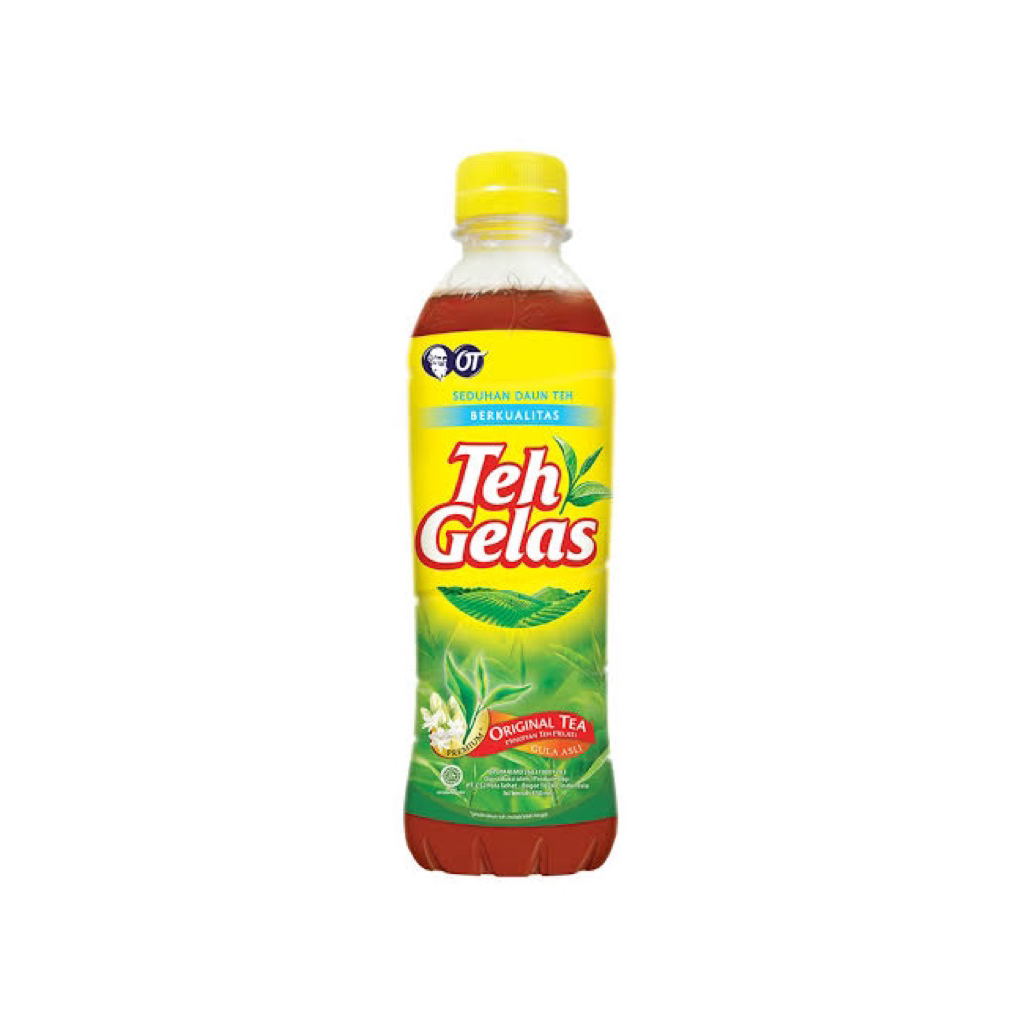 

Teh Gelas 350ml 1Dus isi 12botol