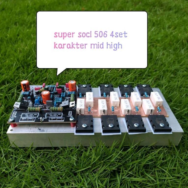 driver Socl 506 4set karakter mid high/low sub/flat