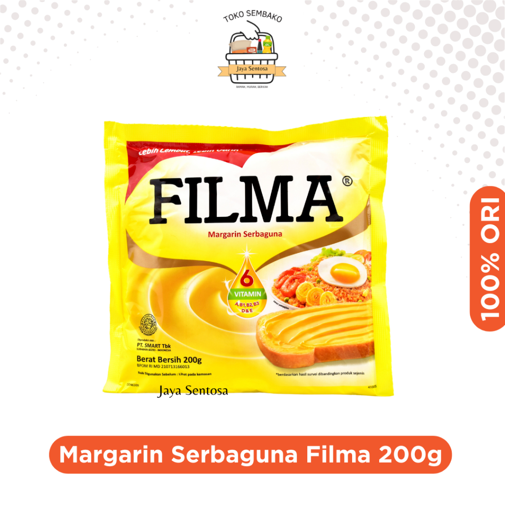 

FILMA Margarin Serbaguna 200gr/ Mentega Filma