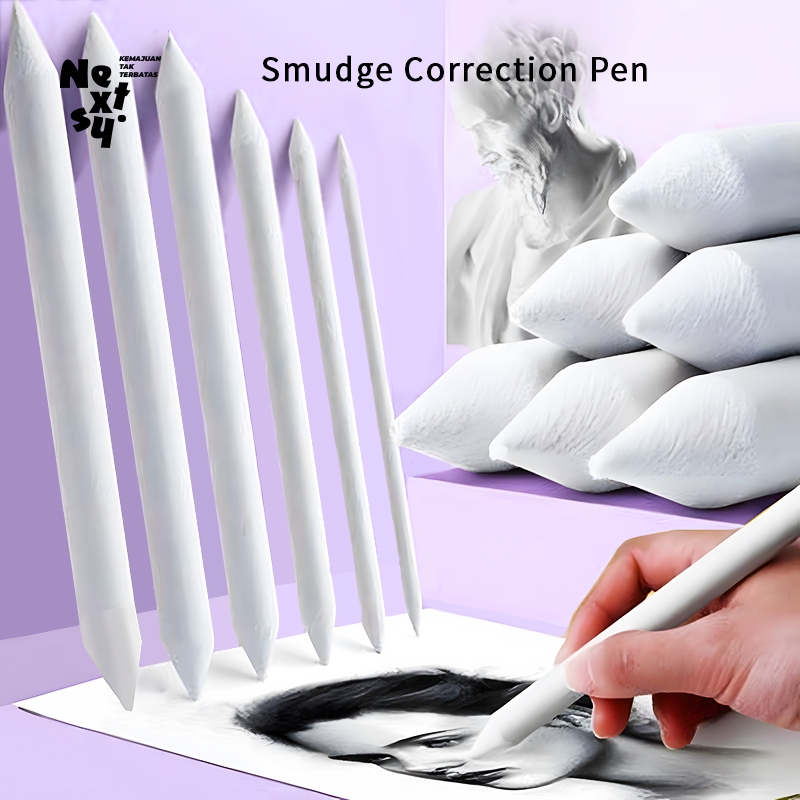 

Nextsy Pensil dengan penghapus ganda untuk siswa seni menggambar bayangan dan mengaburkan kertas