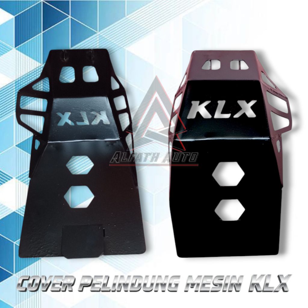 Cover Mesin KLX 150 DTRACKER Model Full Besi Engine Guard Pengaman Lumpur Aksesoris Variasi