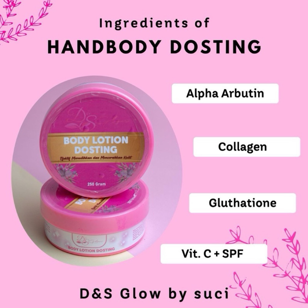 DS Glow Body Lotion BPOM || Hb Viral Ampuh Memutihkan