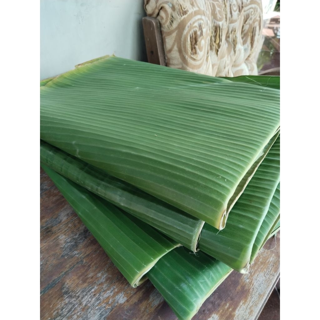 

Daun Pisang Kepok 1 Ikat 10 Lembar